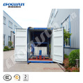 2020 best quality direct cooling 10MT containerized block ice machine